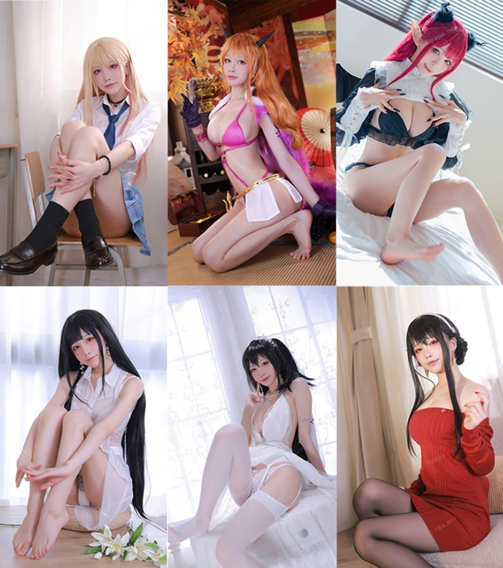 [COSER]暗黑少女水淼aqua COSPLAY写真作品合集预览图 1